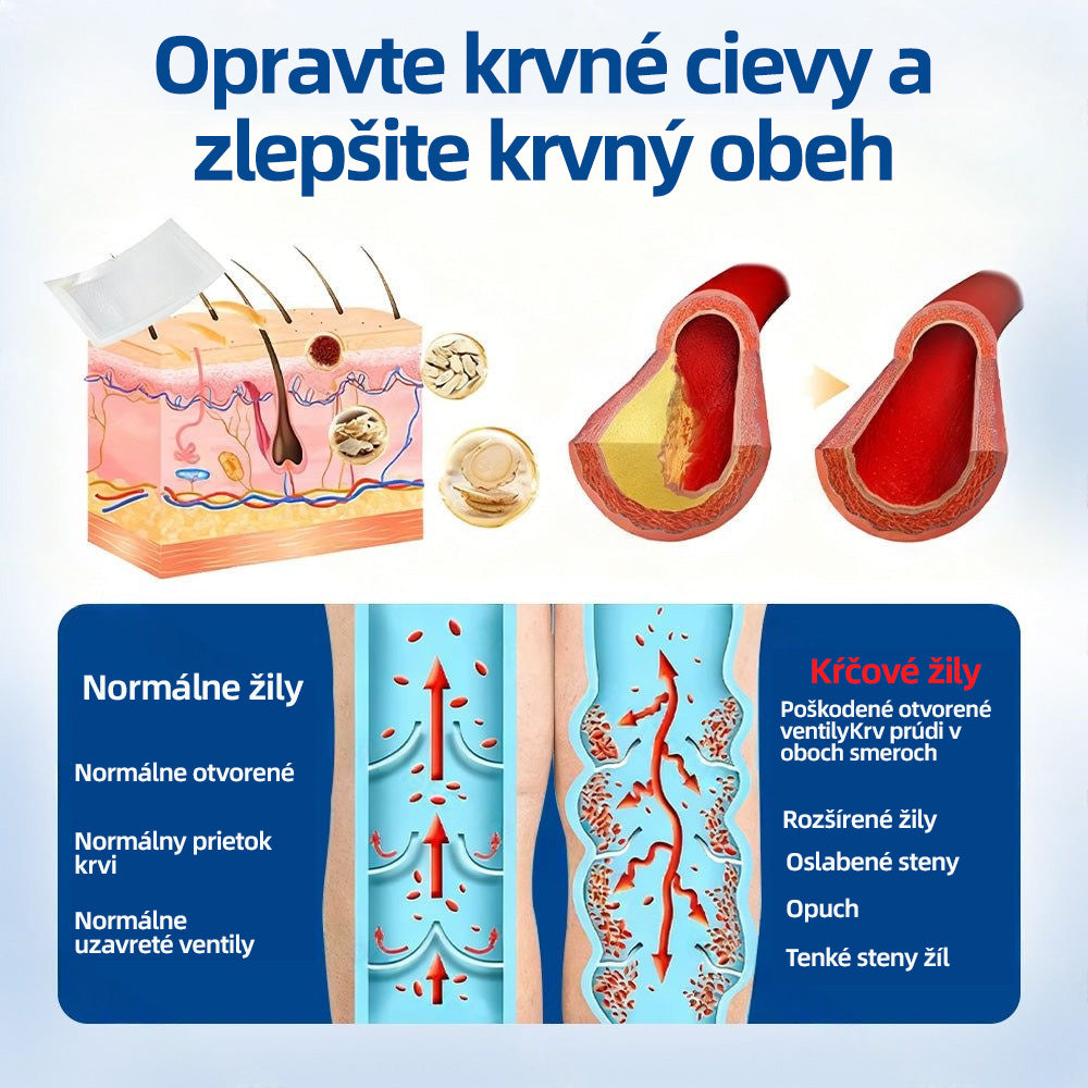 🇸🇰👨⚕️✅ Healrize® VeinTarget mikrojihlová náplasť ⚡ Okamžitá úľava, dlhodobé výsledky