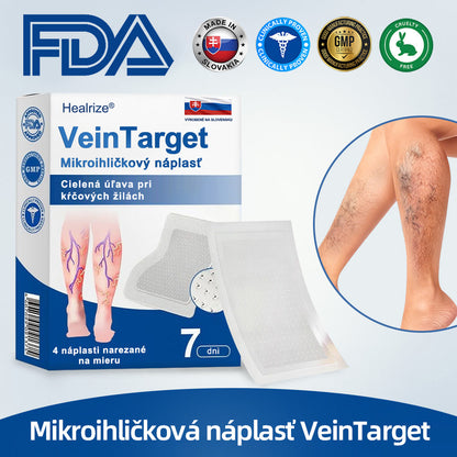🇸🇰 Healrize® VeinTarget mikrojihlová náplasť 🏆 Okamžitá úľava, dlhodobé výsledky🎀🎀🎀