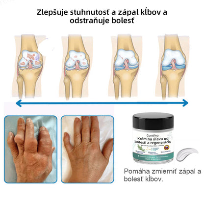 [Novoročná špeciálna ponuka] CureVivo® krém na zmiernenie bolesti a regeneráciu🤶Na bolesti svalov, kĺbov a nervov