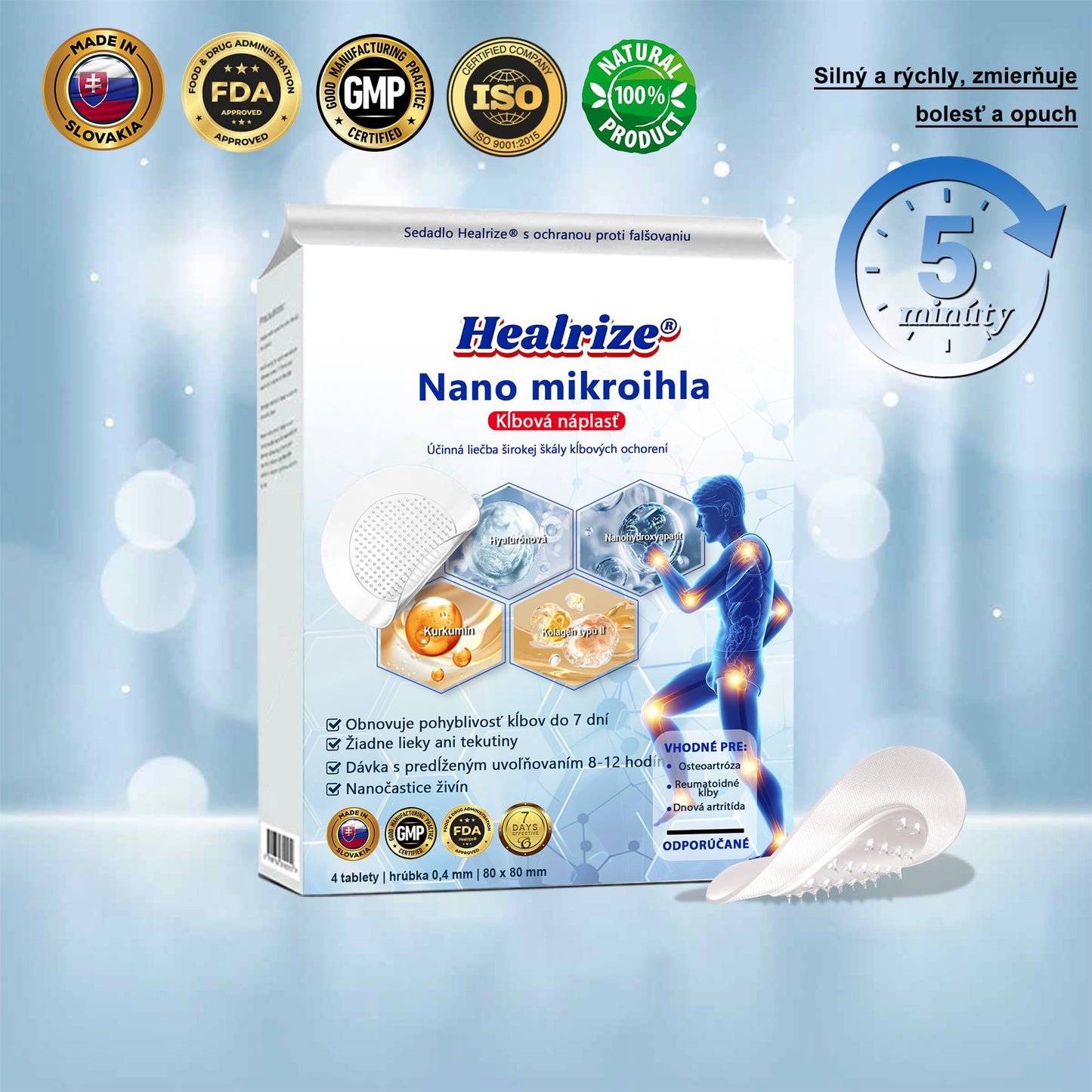 Hivatalos áruház：👨‍⚕️𝐇𝐞𝐚𝐥𝐫𝐢𝐳𝐞® Nano-bevezető ízületi terápia (fájdalommentes, tartós, ízületi gyulladás, visszér és különböző ortopédiai betegségek esetén alkalmazható)