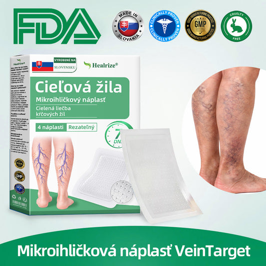 🇸🇰 Healrize® VeinTarget mikrojihlová náplasť 🏆 Okamžitá úľava, dlhodobé výsledky🪇🪇🪇