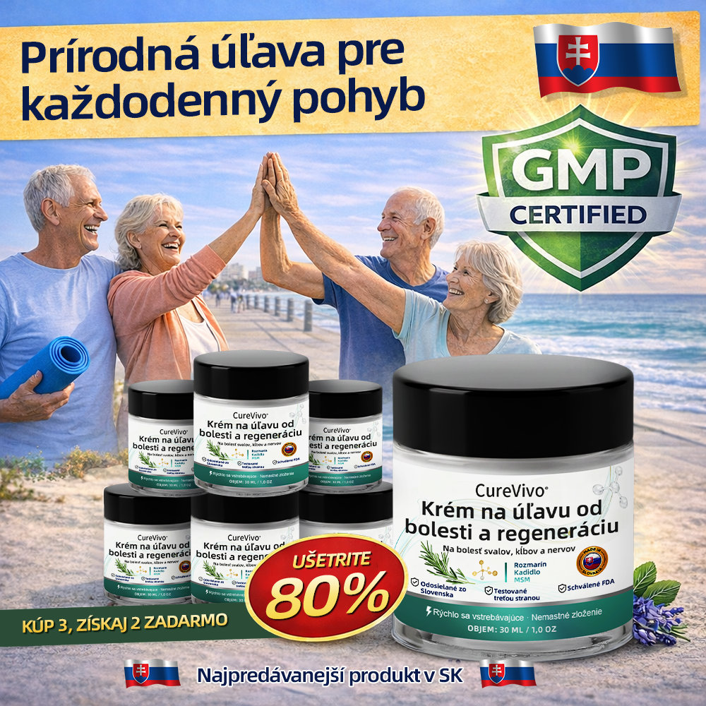 [Novoročná špeciálna ponuka] CureVivo® krém na zmiernenie bolesti a regeneráciu🌱Na bolesti svalov, kĺbov a nervov