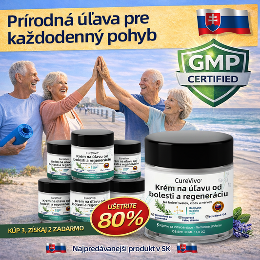 [Novoročná špeciálna ponuka] CureVivo® krém na zmiernenie bolesti a regeneráciu🦄Na bolesti svalov, kĺbov a nervov
