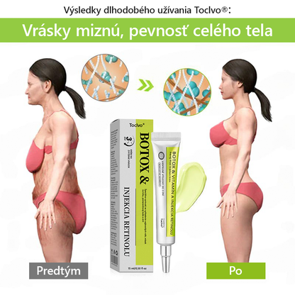 [🔥Last Day 70% OFF] Toclvo® Botox a vitamín A retinolová injekcia - Eraser for Deep Wrinkles, Sagging Jowls & Puffy Eyes