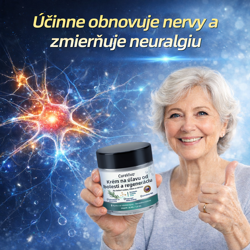[Novoročná špeciálna ponuka] CureVivo® krém na zmiernenie bolesti a regeneráciu🌱Na bolesti svalov, kĺbov a nervov