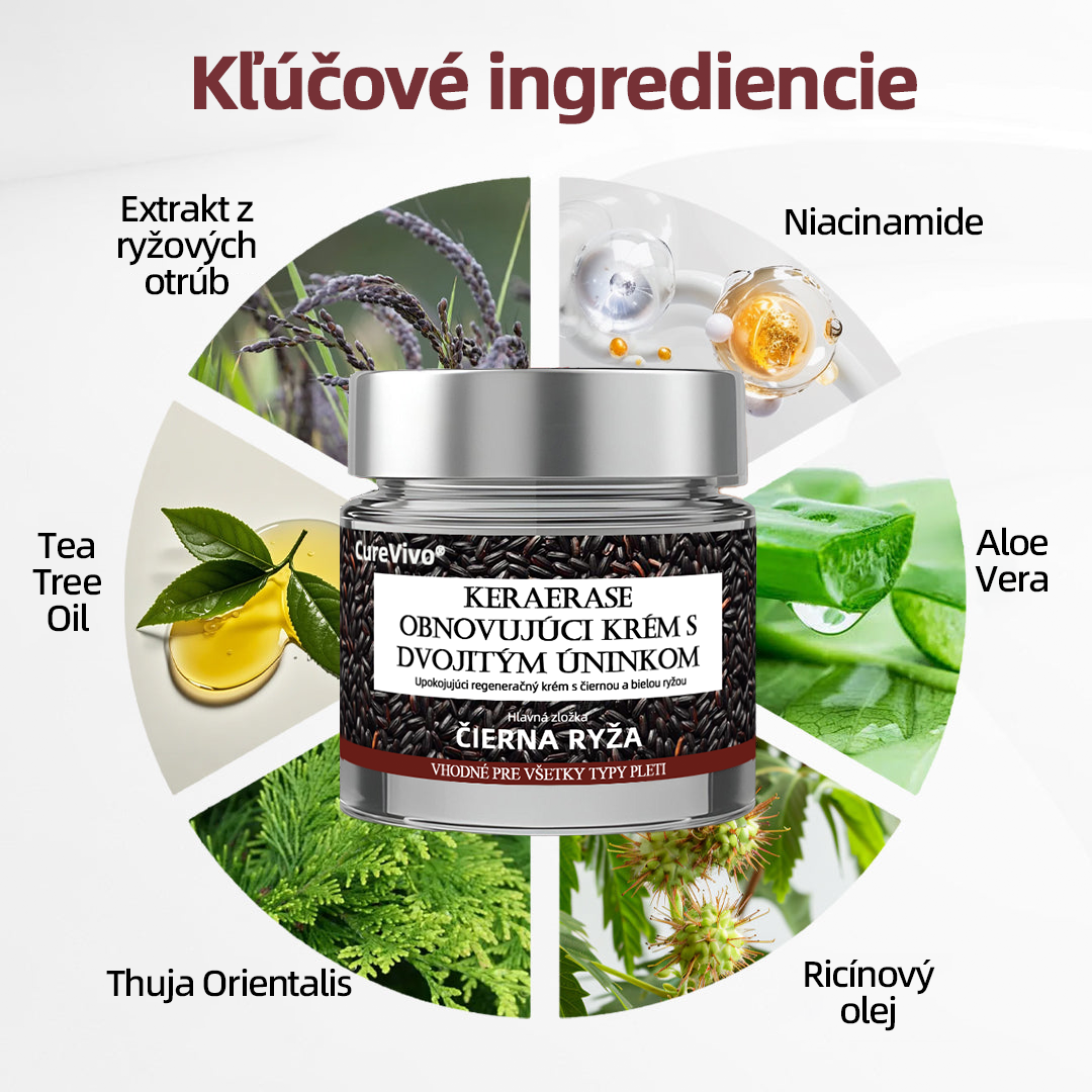 🇸🇰 Dvojčinný obnovovací krém 🧪Curevivo® KeraErase👨‍⚕️