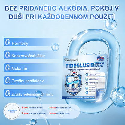 GаrаgеLіnе® 🦷 Tideglusib Rýchlo rozpustné pásiky na obnovu zubov a ďasien 💡💡(Podporujú regeneráciu zubov a pomáhajú zmierniť nepohodlie ďasien a bežné problémy ústnej dutiny)