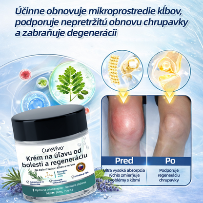 [Novoročná špeciálna ponuka] CureVivo® krém na zmiernenie bolesti a regeneráciu🌱Na bolesti svalov, kĺbov a nervov