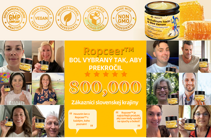 Ropceer™ hojivý krém na bolesť kostí s botulotoxínom a včelím jedom