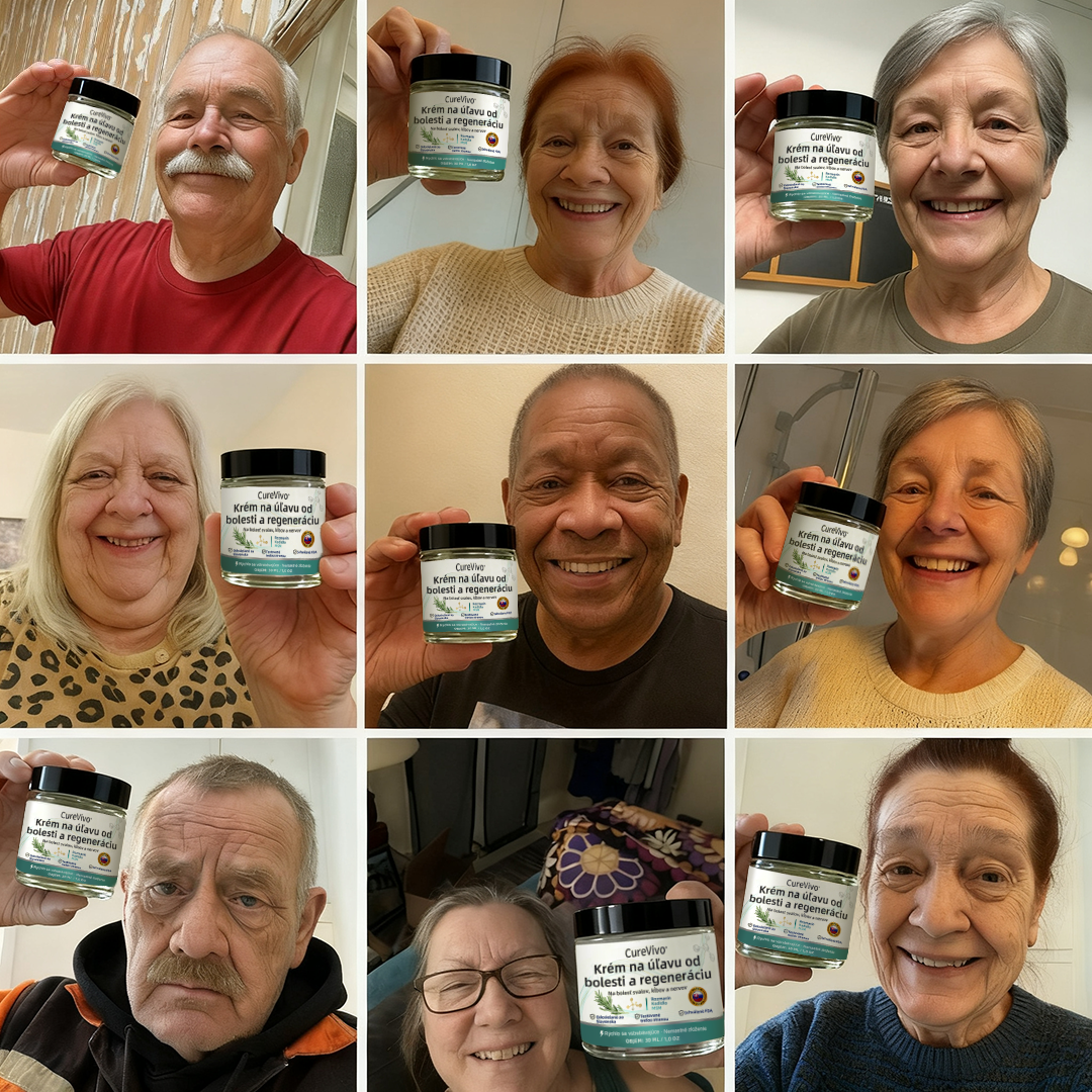 [Novoročná špeciálna ponuka] CureVivo® krém na zmiernenie bolesti a regeneráciu🌱Na bolesti svalov, kĺbov a nervov
