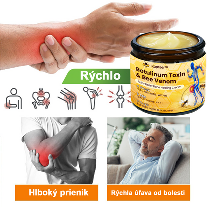 Ropceer™ hojivý krém na bolesť kostí s botulotoxínom a včelím jedom