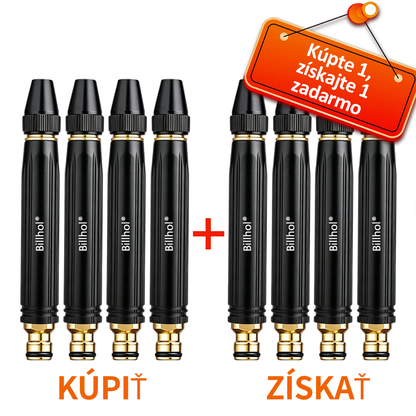 AKCIA: Iba 6,25 € za kus! 🛒 Billhol®🚚 Vysokotlaková pištoľ – Ideálna na umývanie auta a polievanie záhrady. 🚿💦
