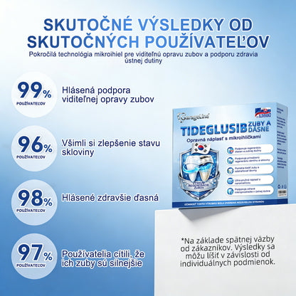 GаrаgеLіnе® 🦷 Tideglusib Rýchlo rozpustné pásiky na obnovu zubov a ďasien 💡💡(Podporujú regeneráciu zubov a pomáhajú zmierniť nepohodlie ďasien a bežné problémy ústnej dutiny)