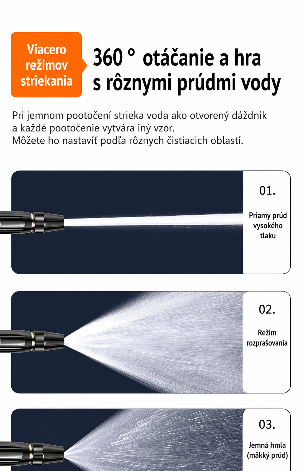 AKCIA: Iba 6,25 € za kus! Billhol®🛒 Vysokotlaková pištoľ – Ideálna na umývanie auta a polievanie záhrady. 🚿🚚