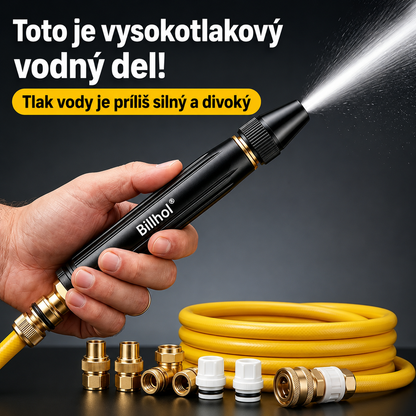 🔥 AKCIA: Iba 6,25 € za kus! 😮 Billhol®💦💦 Vysokotlaková pištoľ – Ideálna na umývanie auta a polievanie záhrady. 🚿🐶