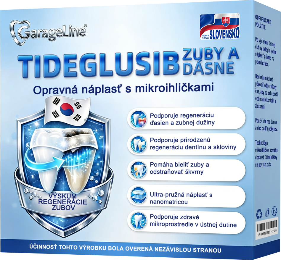 GаrаgеLіnе® 🦷 Tideglusib Rýchlo rozpustné pásiky na obnovu zubov a ďasien 💡💡(Podporujú regeneráciu zubov a pomáhajú zmierniť nepohodlie ďasien a bežné problémy ústnej dutiny)
