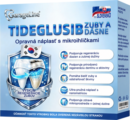 GаrаgеLіnе® 🦷 Tideglusib Rýchlo rozpustné pásiky na obnovu zubov a ďasien 💡💡(Podporujú regeneráciu zubov a pomáhajú zmierniť nepohodlie ďasien a bežné problémy ústnej dutiny)